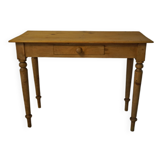Solid pine desk or console
