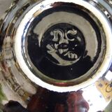 Coasters for bottles or glasses, vintage Vallauris ceramics