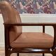 Fauteuil cuir "design 1960".