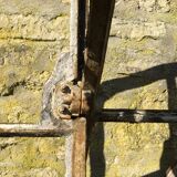 Former cast iron factory window