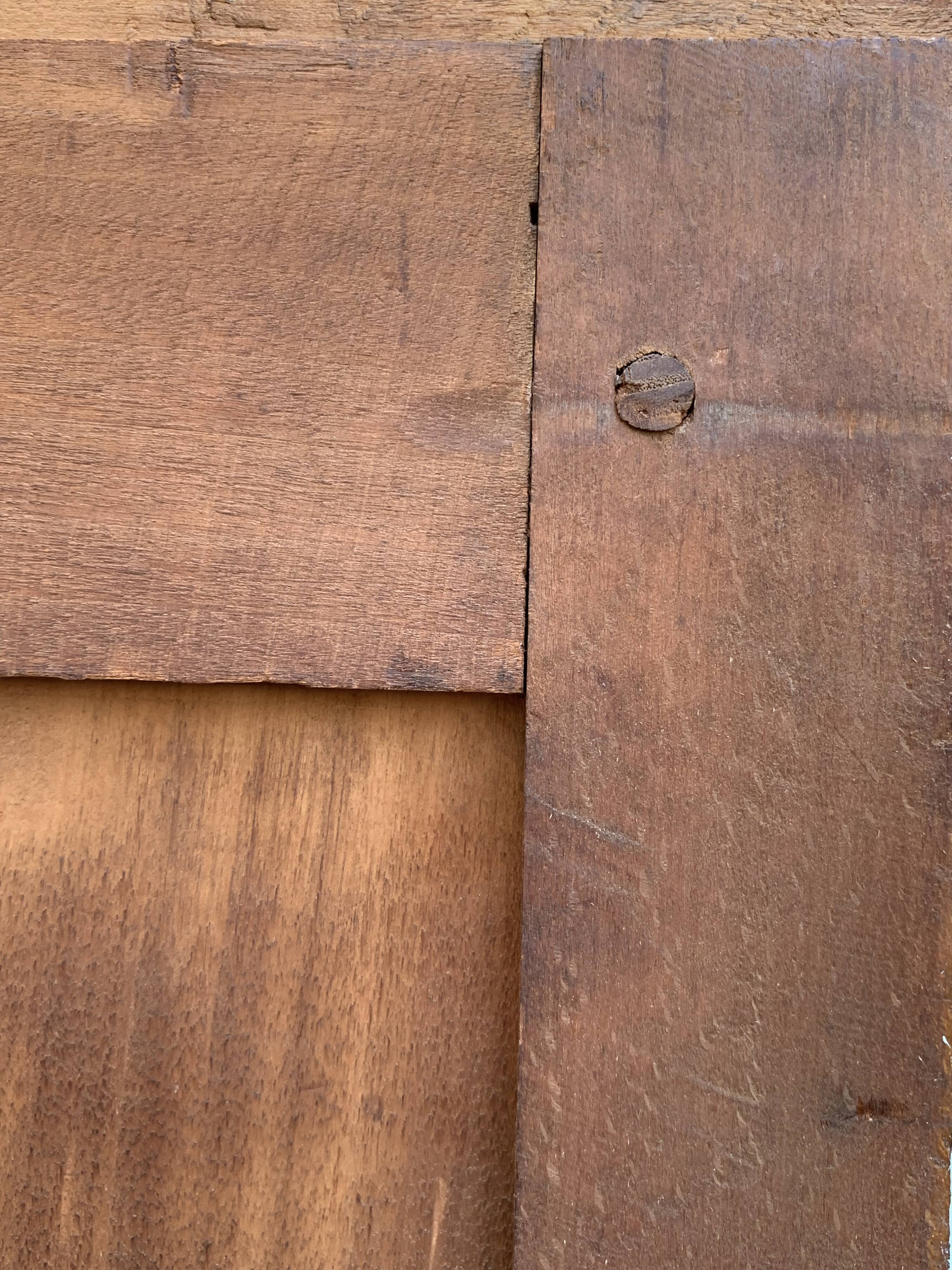 Antique celadon glass Parisian wardrobe H162