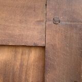 Antique celadon glass Parisian wardrobe H162