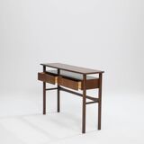 Palisander Scandinavian two-drawer Console, Denmark, 1960s