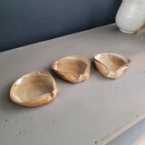 Set of three ceramic bowls
