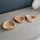 Set of three ceramic bowls