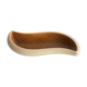 Beige and off-white ceramic ravier