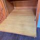 Armoire, secrétaire, commode en bois et rotin, années 60