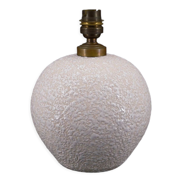 White ceramic lamp Besnard style, circa 1930