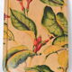 Fiberglass tray with flower decor