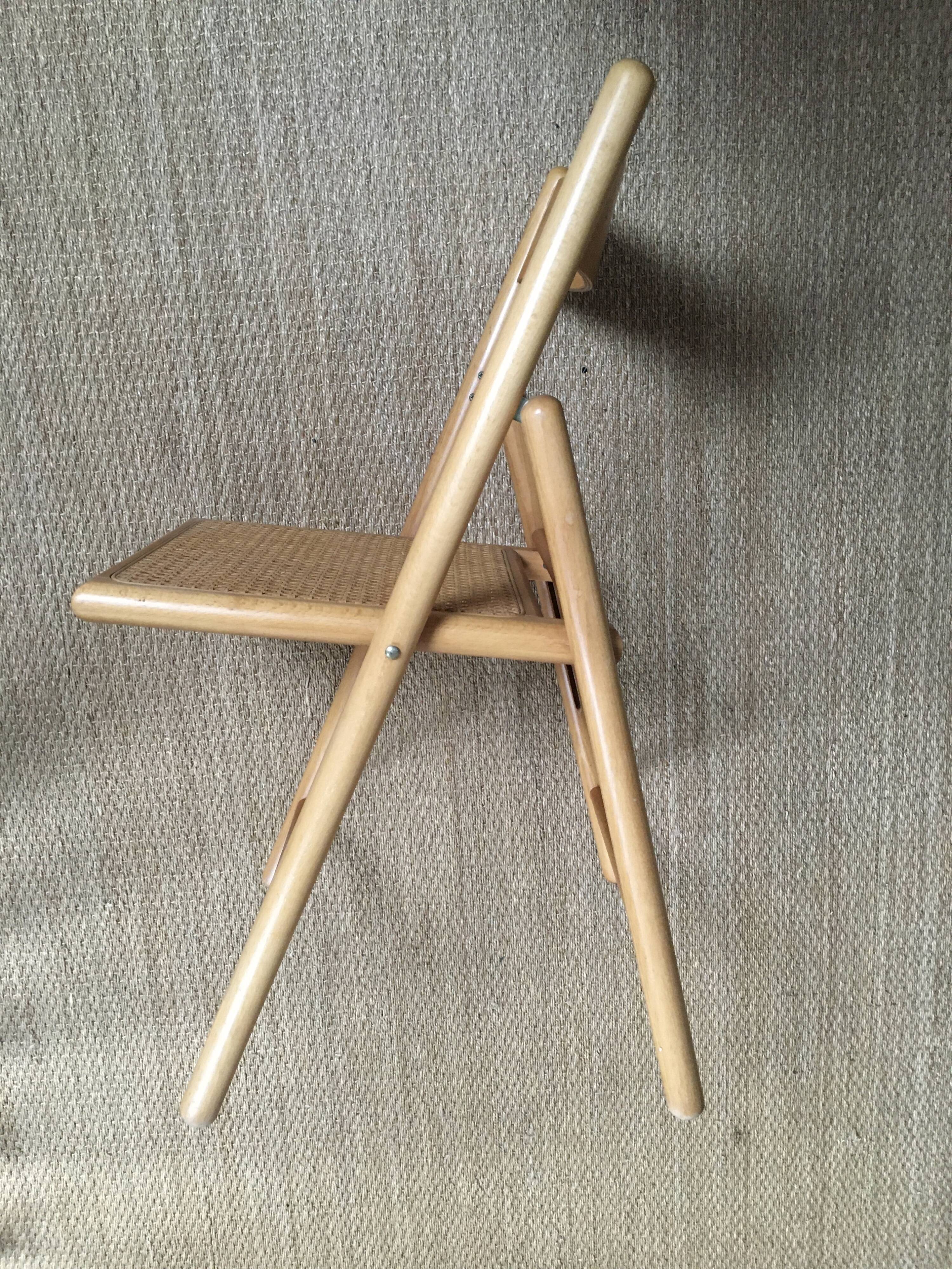 Lot of 3 vintage cantique folding chairs