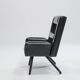 Leatherette Armchair Prototype, Italy, 1980s