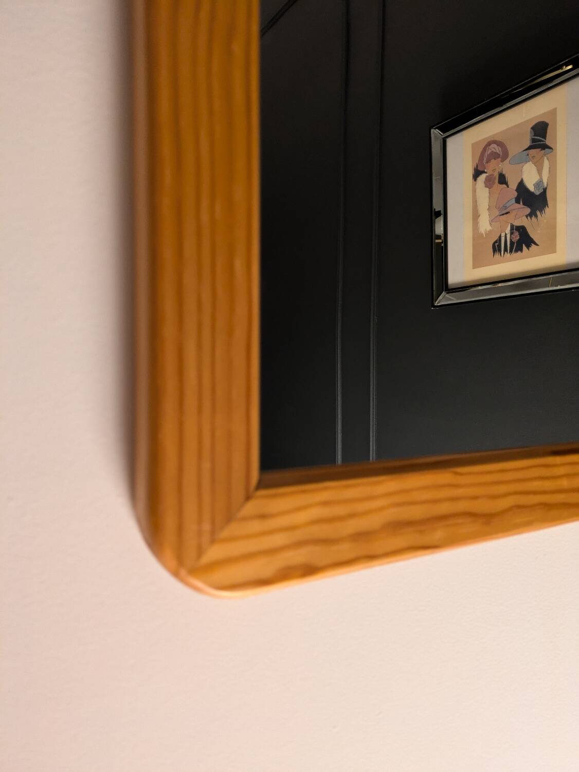 Wooden mirror 80'90'