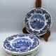 Dessert plates in English porcelain