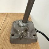 Brown Industrial Workshop Table Lamp, 1960s