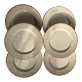 Polish ceramic dessert plates