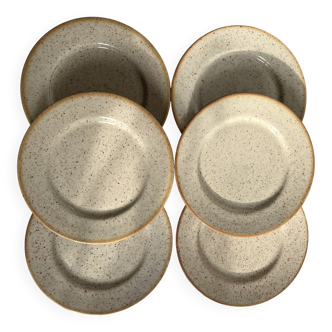 Polish ceramic dessert plates