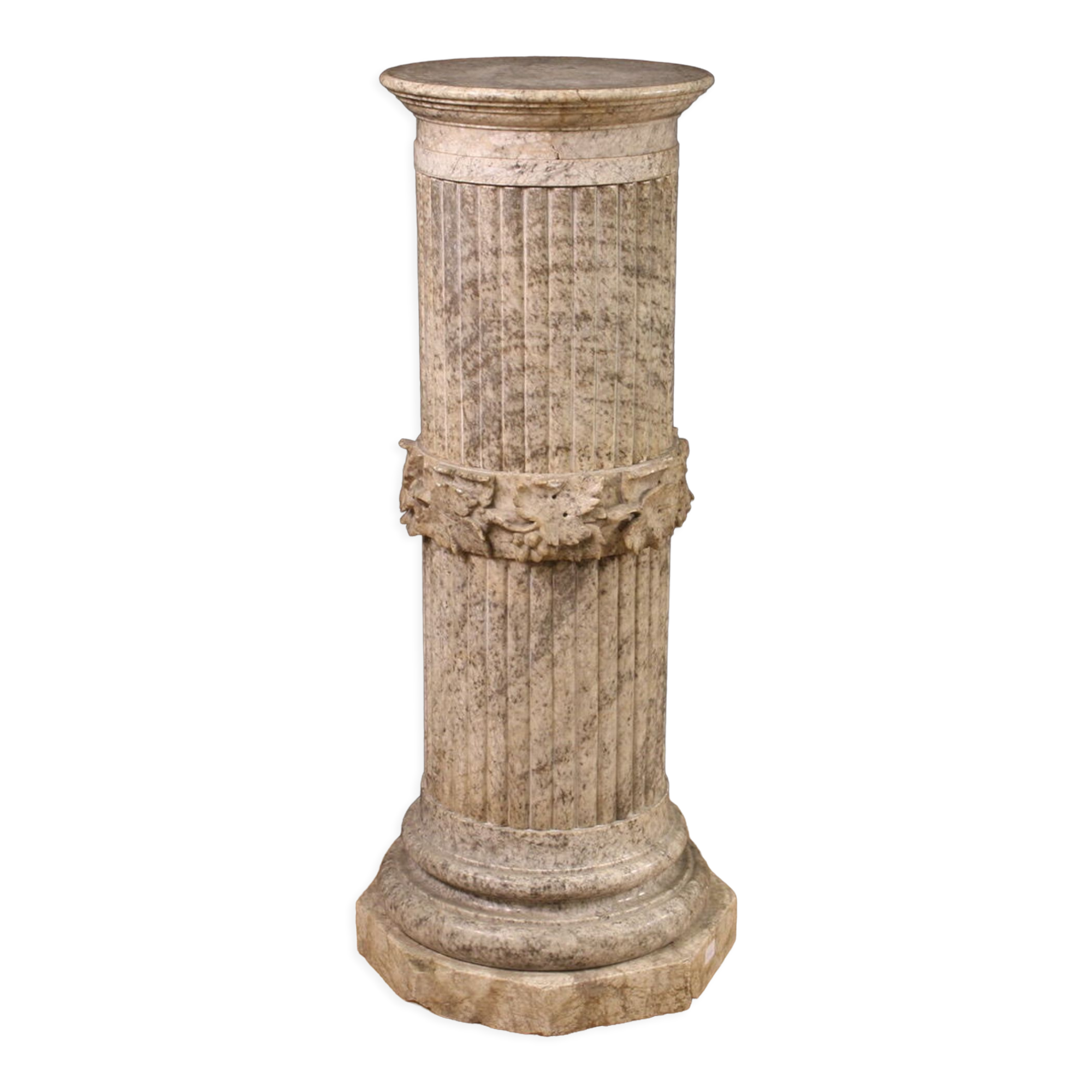 Alabaster column from the 1930s