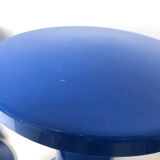 Stools "Tam Tam" blue stamp, 1970