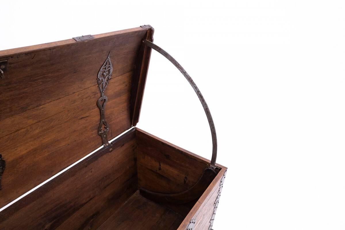 Large, antique chest, Western Europe, around 1870