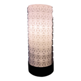 Mazda lamp with opaline glass and patterns