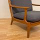 Pair of Scandinavian armchairs by Edvard Valentinsen for Fraska, Denmark 1960s.