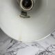 Dutch Raak brushed aluminum wall light