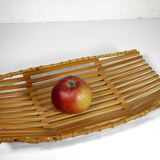 Vintage 1960s "BAMBOO" BASKET
