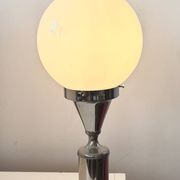 Chrome Space Age lamp
