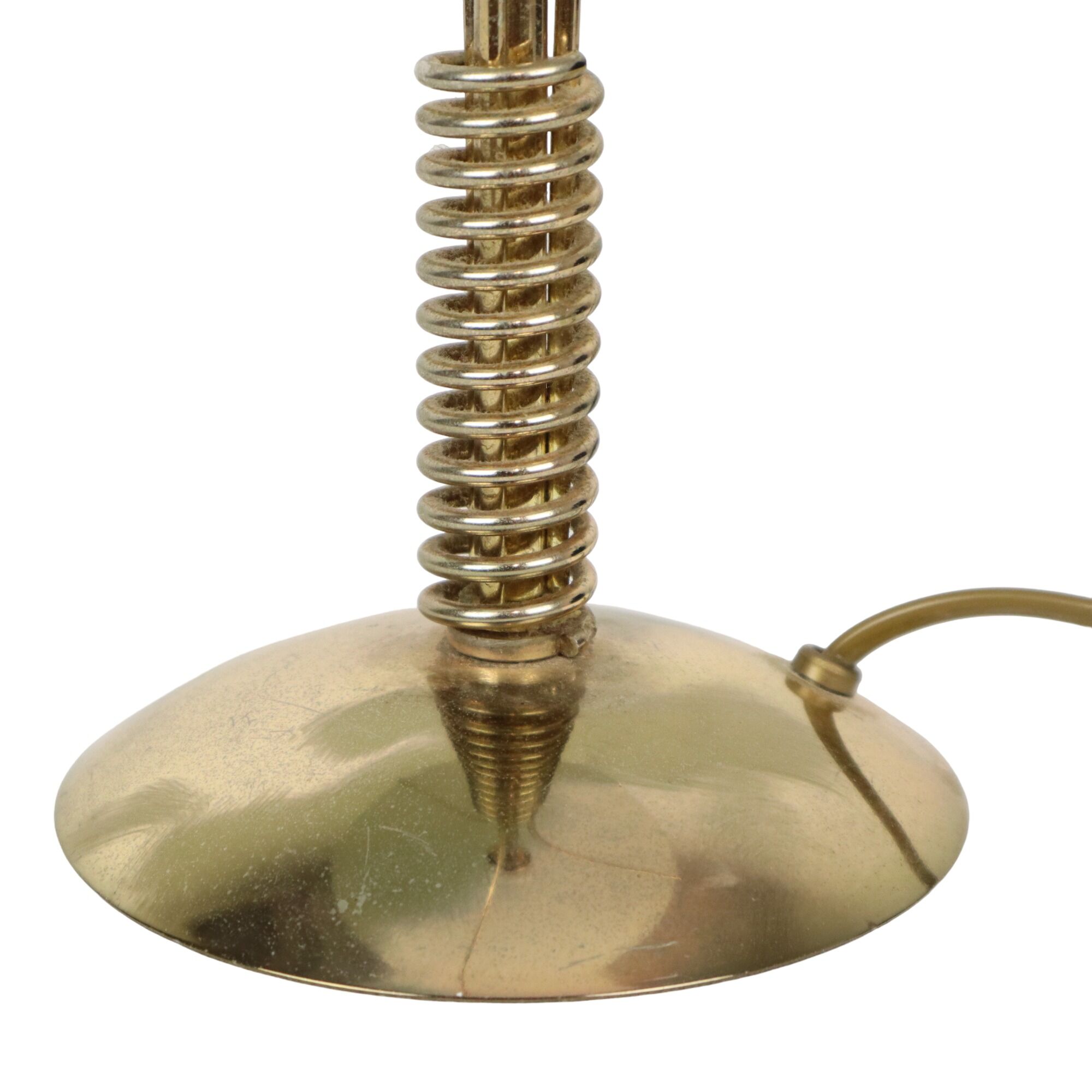 Vintage mushroom lamp table lamp massive seventies metal 36cm