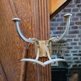 Old oak coat rack