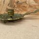 Antique Vintage Gilt Bronze Cellar Raz Hand Candle Holder