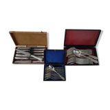 A.Frenais silver cutlery set 47 pieces