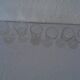 Set de 6 verres anciens dont 2 gravés formes diverses pr