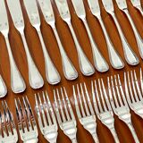 Christofle Malmaison 12 fish cutlery set excellent condition (24 pieces)