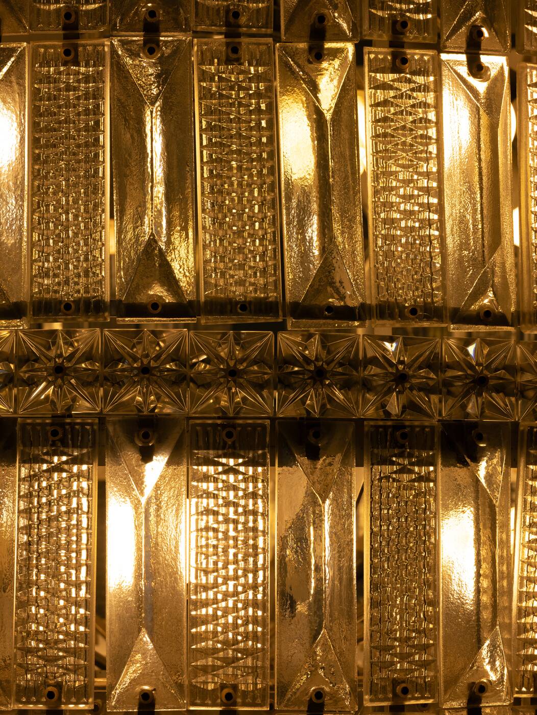 Tiered Crystal Chandelier, 1960s, Czechoslovakia
