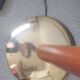 Lampadaire  halogene en laiton Fase