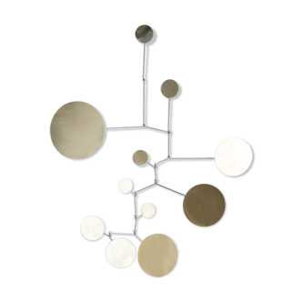 70x60cm modernist brass mobile