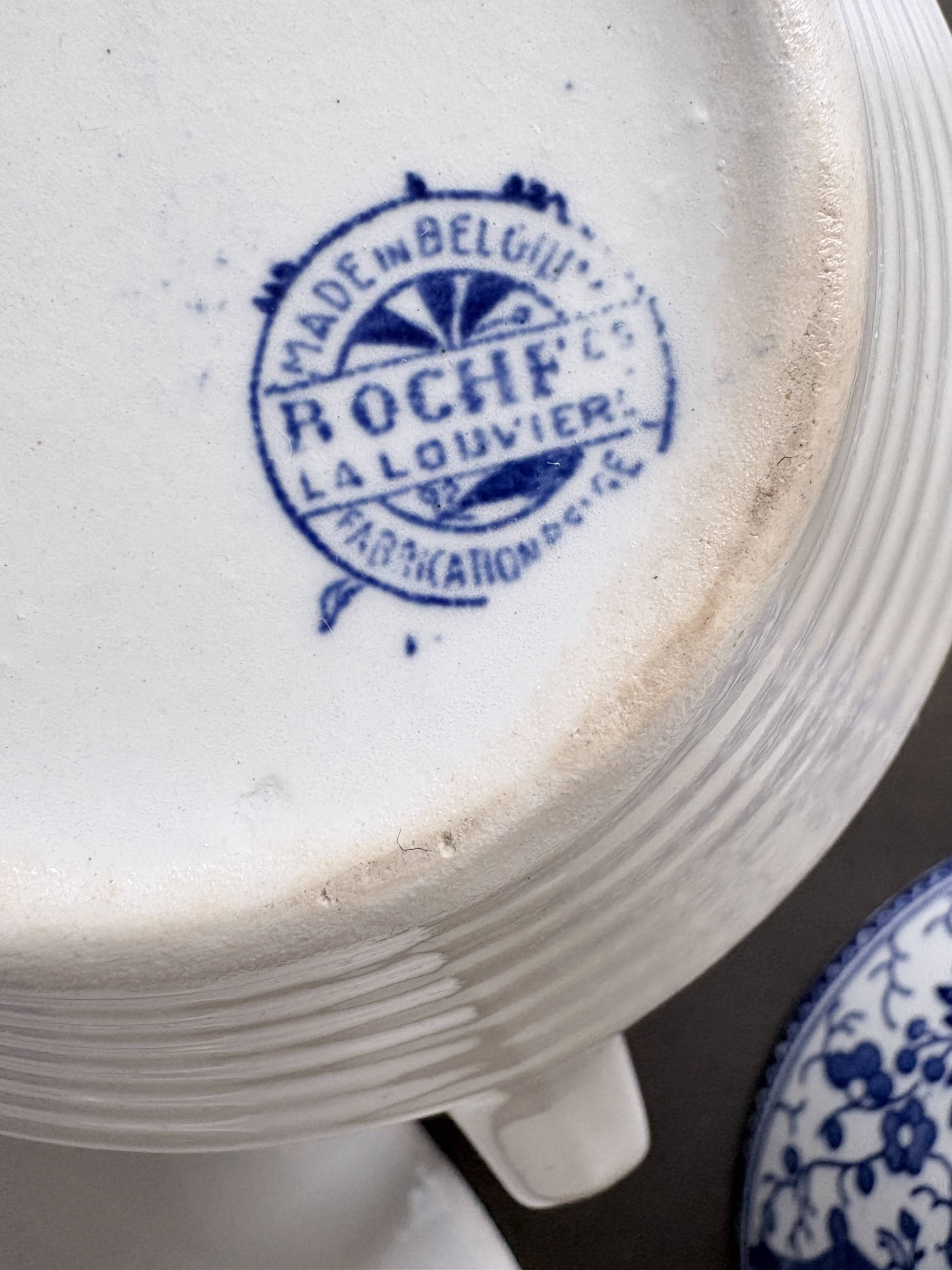 Service Petit-Déjeuner Boch La Louvière – Modèle Dragon Bleu