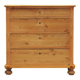 Pine chest of drawers, Danish design, 1950s, production: Denmark
