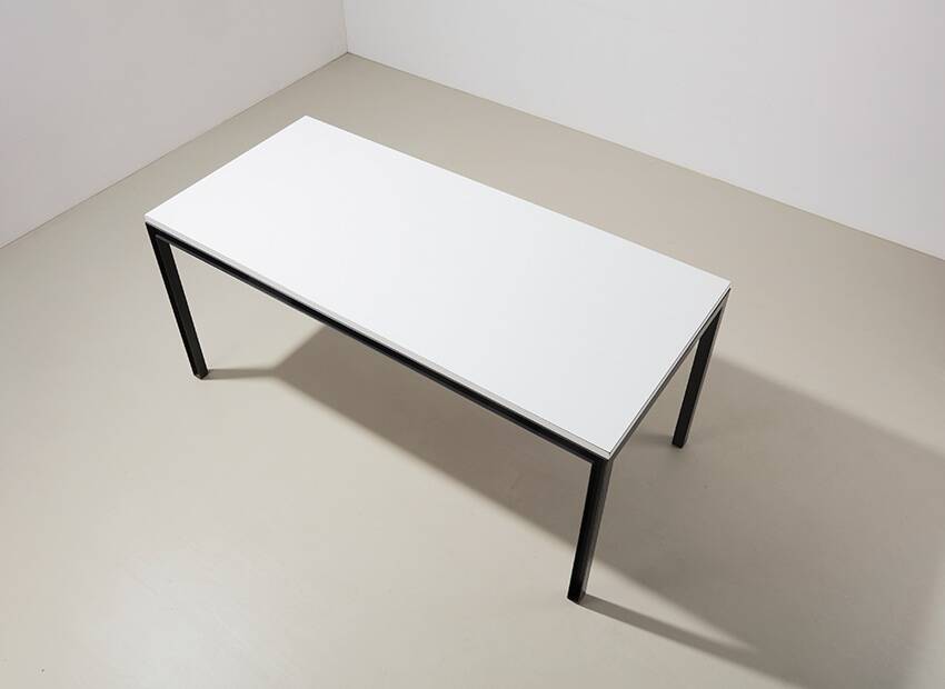 Minimalist Dining Table Model C9 by Janni van Pelt for My Home 1950s