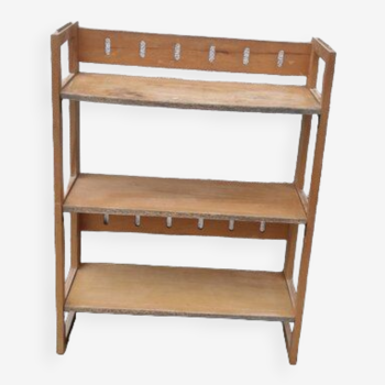 Bookseller's shelf, folding bookcase