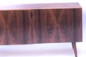 Vintage Scandinavian sideboard in rosewood