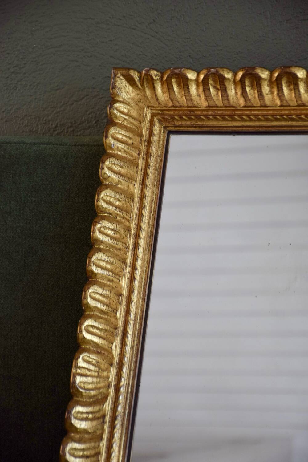 Miroir doré Art déco