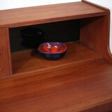 Danish teak secretary