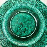 Sarreguemines plate french majolica from the 1870s