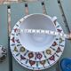 Vintage tea service from the 70s – Schirnding Bavaria – 2 cups + plates
