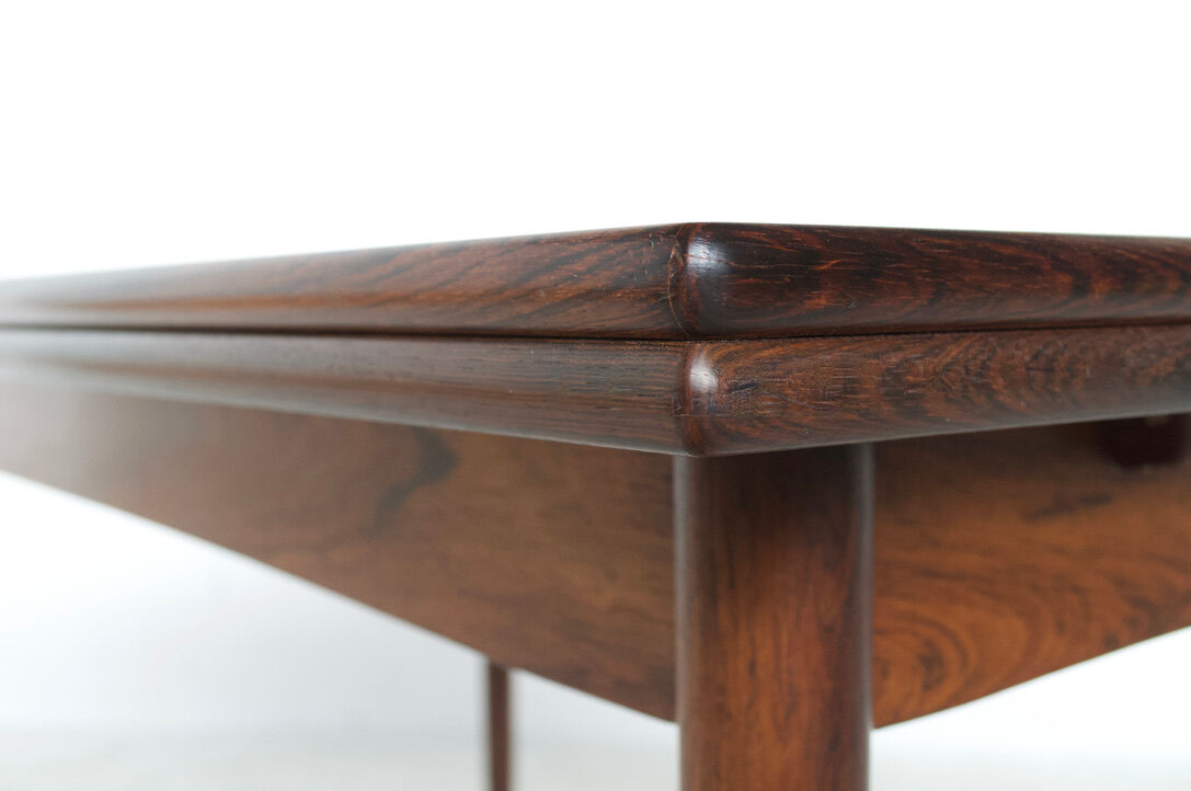 Scandinavian rosewood dining table 60's