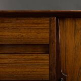 Danish buffet in rosewood, model no. 18, made in Oman by Jun Mobelfabrik, 1960s.