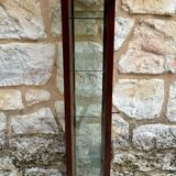 Petite vitrine à poser en acajou