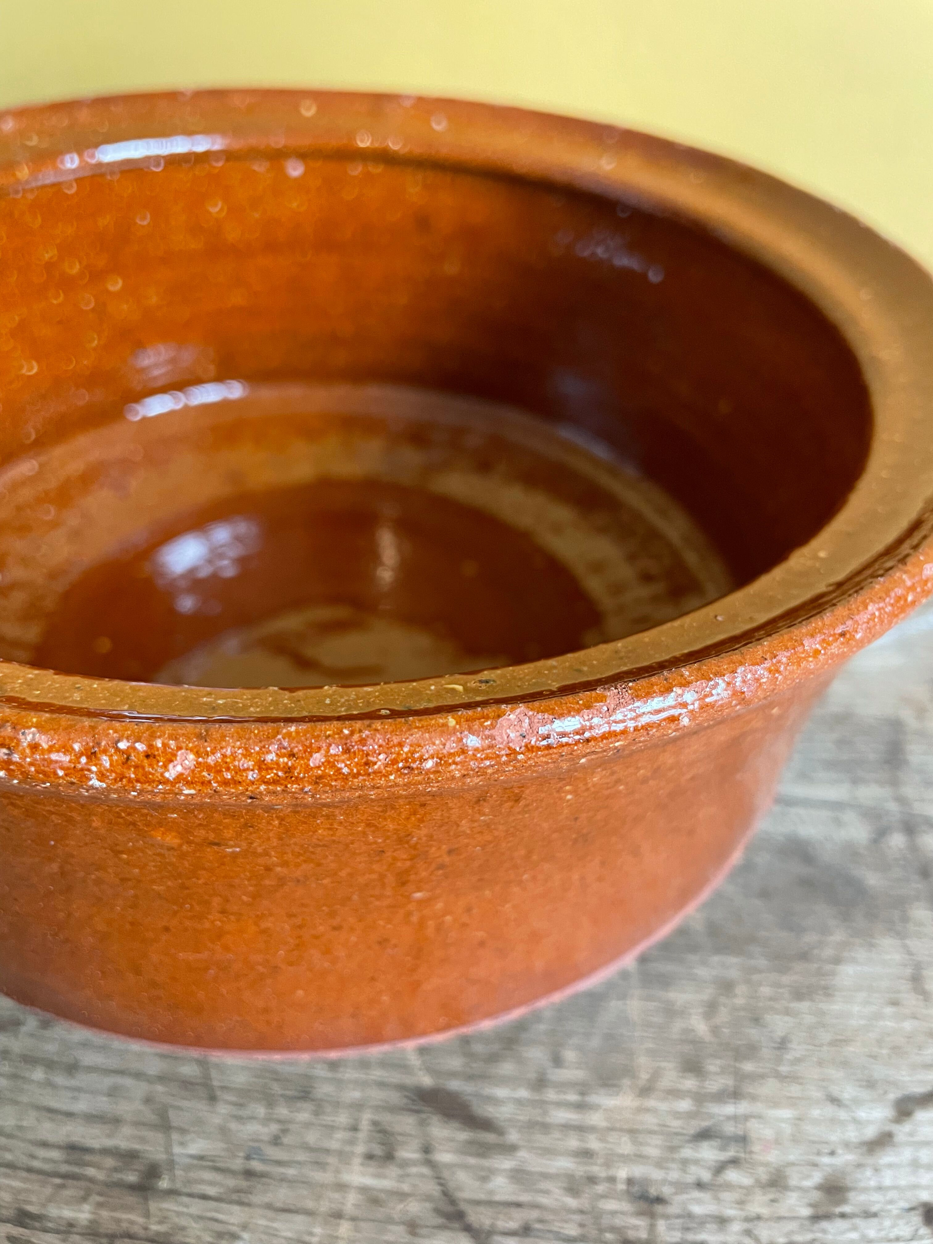 Terracotta dish